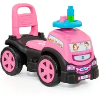 MOLTO Correpasillos Pink Truck Rails With 10 Blocks