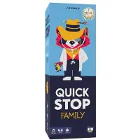Juegos Juego De Mesa Quick Stop Family Versión En Español