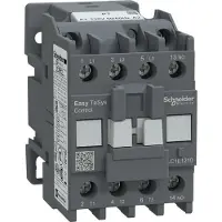 Schneider Electric Contactador AC-3 Easy TeSys, 12 A, 3 polos (1 contacto normalmente abierto), bobina 230 V, 50/60 Hz, modelo LC1E1210P7