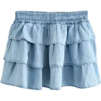 Next Falda azul claro
