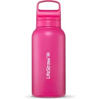 LifeStraw - Go Stainless Steel - Botella size 1 l, fucsia