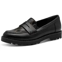 Tamaris Zapatillas marrón / negro