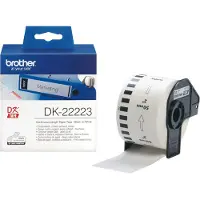 Brother DK-22223 cinta continua de papel térmico blanco (original)