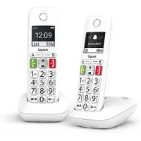 Gigaset Teléfono Fijo Inalámbrico E290 Duo