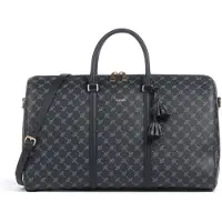 JOOP! Bolsa de fin de semana azul noche / gris claro