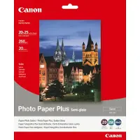 Canon SG-201 Papel foto Plus Semi-gloss | 260 gramos| 20 x 25 cm | 20 hojas