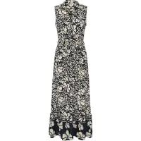 ONLY Vestido camisero 'ONLVIBE' crema / navy