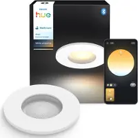 Philips Hue White Ambiance Foco Empotrable Adore Bathroom Blanco