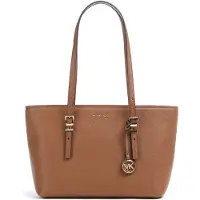 Michael Kors para mujer. 30T5GQNT2L Bolso de piel MD EW Tote marrón (OSFA), Casual, outlet 2026.