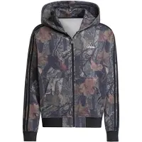 Adidas adidasCapucha con cierre de completa de camuflaje XS Black Hombre
