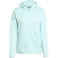 Adidas Terrex Fleece Semi Flash Aqua Talla: M | Sudaderas con Capucha Outlet | Mujer | Cian