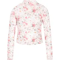 Faina Blusa verde / rosa claro / blanco