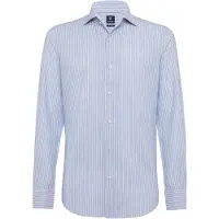 Boggi Milano Camisa azul / blanco