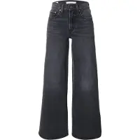 Levi's Vaquero '728 High Rise Wide Leg' gris oscuro