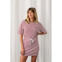TWOTHIRDS Sherkin - Red Stripes Talla: S | Mini Vestidos Outlet | Mujer | Rojo