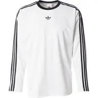 Adidas Camiseta manga larga Adicolor Jacquard Long-Sleeve Jersey hombre - Blanco - EU L