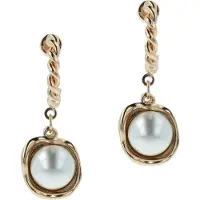 Otazu Pearl Twirl Hoops Talla: OS | Pendientes Outlet | Mujer