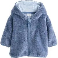 Next Chaqueta polar azul ahumado