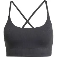 Adidas adidasSujetador largo de canalé para poco impacto All Me S Black Mujer