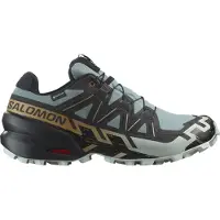 Salomon - Zapatillas de trail - Speedcross 6 GTX M Trooper/Black - Talla 44 2/3 - Gris