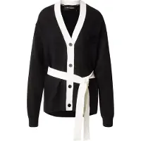 Karl Lagerfeld Autograph Contrast Cardigan Black/white Talla: M | Cárdigan Outlet | Mujer | Negro