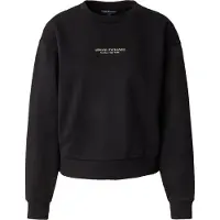 Armani Exchange para mujer. XW001451AF10830MC021 Sudadera Regular Fit negro (M), Casual, Algodón, Manga larga, outle