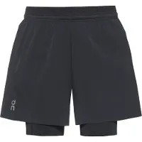 ON - Ropa trail running mujer - 3" Performance 2/1 Shorts W Black para Mujer de Lana - Talla S - Negro