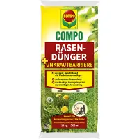 Compo Fertilizante para césped + barrera contra malas hierbas , 10 kg, para 200 m², orgánico-mineral