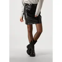 Catwalk junkie Vegan Leather Skirt Black Talla: 36 | Faldas de Cuero Outlet | Mujer | Negro