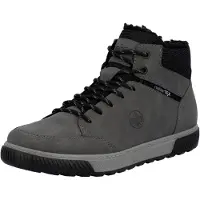 Rieker Botas con cordones gris / negro