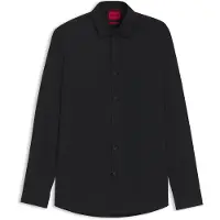 HUGO Camisa 'Valerio' negro