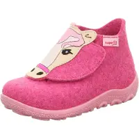 Superfit Zapatos primeros pasos 'HAPPY OCTI' beige / rosa claro / negro