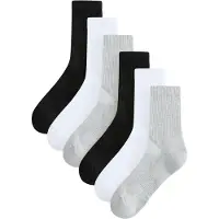 Next Calcetines deportivos 'Essential' gris / negro / blanco