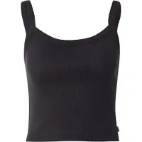 Levi's Essential Sporty Ribbed Tank Top Black Talla: M | Camisetas de Tirantes Outlet | Mujer | Negro
