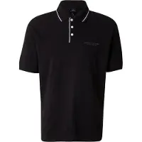 Armani Exchange para hombre. XM001557AF10363UC001 Polo Elástico negro (XS), Casual, Algodón, Manga corta, outlet 202