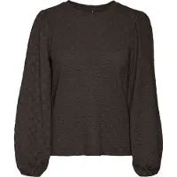 Vero Moda Blusa 'VMFlower' marrón oscuro