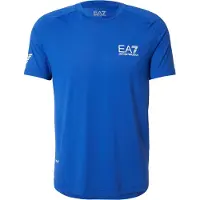 EA7 para hombre. 8NPT22_PJEMZ Camiseta Tennis Ventus7 azul (M), Deportivo, Tenis/Padel, Multideporte, Poliamida, Manga corta, outlet 202
