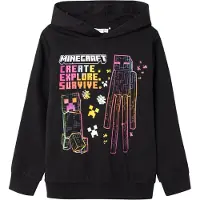 Name it Sudadera 'NKMJiz Minecraft' amarillo / lila / rosa / negro