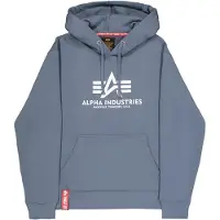 Alpha industries Sudadera gris oscuro / blanco