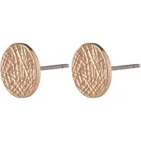 Pilgrim Pendientes 'Wynonna' oro rosa