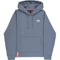 Alpha industries Sudadera azul paloma / blanco