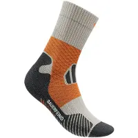 Bauerfeind - Trail Run Mid Cut Socks - Calcetines de running size 42-45, gris