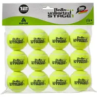 Balls Unlimited Bolsa De Pelotas De Tenis Stage 1 Tournament 12 Unidades
