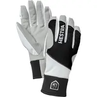 Hestra - Ropa para trail running - Glove Comfort Tracker Black/Ivory - Talla 9 - Gris
