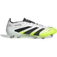 Adidas adidasBota de fútbol Predator Elite césped natural seco 40 Cloud White / Core Black / Lucid Lemon Unisex