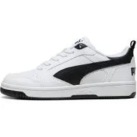 Puma Unisex Rebound V6 Lo Junior White-black-black Talla: 38.5 | Calzado Outlet | Unisex | Blanco