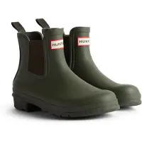 Hunter - Women's Original Chelsea - Botas de agua size 38, oliva