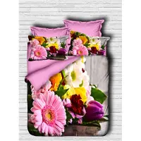 L'essentiel Maison L'Essentiel, Juego de ropa de cama para el hogar, modelo PRL1242, color rosa. Incluye: funda de edredón y fundas de almohada. Material: 100% microfibra de poliéster