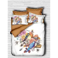 L'essentiel Maison L'Essentiel, Ropa de cama, Adal - PRL1230, Braun. Juego de cama. Parte superior del edredón y funda de cojín: 100% microfibra de poliéster