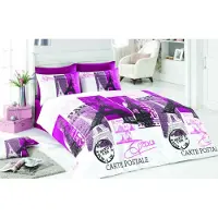 L'essentiel Maison L'Essentiel, Ropa de cama para el hogar, modelo PRL2233, color blanco, juego de sábanas, 100% algodón reforzado